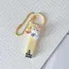 Cortauñas de Dibujos Animados Set de Lima de Uñas Cortauñas Lindo Corazón Femenino Herramienta de Manicura Cortauñas Conveniente