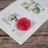 Flor artificial cabeza de flor de clavel caja de regalo relleno decoración regalo del Día de la Madre a juego flor de seda comercio exterior al por mayor flor para tocado