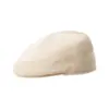 Gorra de Punto Cálida y Transpirable de Poliéster, Boina Fina de Ala Corta Estilo Japonés, Gorra de Pliegues Versátil