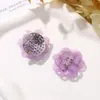 Corea del Sur Moda de Lujo Ligero Flor de Cristal y Pedrería Zapatos Tejidos Hechos a Mano DIY y Sombreros Bolsa Ropa Parche Calcomanía Accesorios