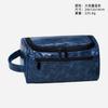 Bolsa de Cosméticos de Negocios de Alta Gama para Hombre, Piel PU, Impermeable, Se Puede Llevar o Colgar, Gran Capacidad, Bolsa de Almacenamiento de Artículos de Tocador para Viajes