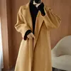 Comercio Exterior Transfronterizo Abrigo Largo para Mujer por Encima de la Rodilla Holgado Talla Grande 2026 Otoño e Invierno Nuevo Cardigan Chaqueta de Alta Gama para Mujer Tendencia