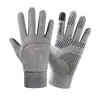 Guantes de dos dedos para hombre, adecuados para ciclismo, conducción, motociclismo y trabajos de reparto en invierno, proporcionando calidez y protección impermeable