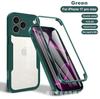 Funda Protectora Qicai 360 Todo Incluido para Apple iPhone 18 y Google Pixel 10A con Funda y Película Integradas
