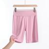 Calças de tubarão de algodão de três bits femininas verão fino exterior desgaste leggings barriga-levantamento quadril segurança anti-luz yoga shorts