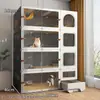 Gaiola para Gatos com Espaço Livre, Banheiro para Gatos Doméstico, Casa para Gatos Integrada, Abrigo para Gatos, Novo Ninho para Gatos, Armário para Gatos, Vila para Gatos Interna