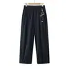 Calça Feminina Estilo Novo 2026 para Meia-Idade e Idosos com Cintura Elástica, Calça de Corte Reto, Estilo Mom, Fina, Respirável, Moderna, Elegante, Calça Cropped