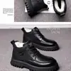 Zapatos de Algodón para Hombre de Invierno 2026 Transfronterizos, Estilo Nuevo, Forrados de Felpa, Engrosados, Cálidos, Zapatos Casuales para Hombre, Tendencia, Negocios, Venta al por Mayor