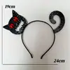 Aro para el Cabello Hacha Chopper Divertida Creativa Halloween Celebridad de Internet Divertida Diadema de Foto Accesorios para el Cabello Decorativos para Fiesta Venta al por Mayor