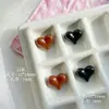 Corazón Gordo Acrílico Agujero Recto Dopamina Cuentas Hechas a Mano Material para Cadena de Teléfono Móvil Pulsera Accesorios de Joyería DIY