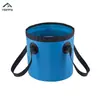 Cubo Plegable Portátil Lavabo Adecuado para Viajes al Aire Libre, Camping, Pesca, Jardinería, Lavado de Autos 20