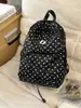 Mochila de lunares de gran capacidad, modelo nuevo 2026, transfronteriza, linda y elegante, adecuada para estudiantes, viajes casuales y uso al aire libre