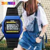 Fabricantes de relojes Time Beauty, venta al por mayor, relojes electrónicos multifuncionales e impermeables para estudiantes, versión coreana de relojes de moda sencillos para parejas.