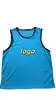 Colete de treino esportivo outdoor transfronteiriço 115g malha secagem rápida vestuário de treino camisa de jogo de futebol atacado logo personalizado