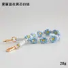 Copo de água Stanley estilo nórdico transfronteiriço, feito à mão, com florzinha margarida fofa, com alça para copo, capa para copo e anel de silicone