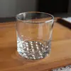 Suministro Directo de Fábrica Taza de Whiskey con Puntos de Perla de Vidrio Taza Recta para Agua Taza de Cerveza Taza de Fondo Grueso
