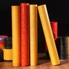 Padrão Rattan Dourado Brilhante Tubo de Imagem Retrátil Armazenamento Tubo de Imagem Portátil Tubo de Papel Cor Requintada Embalagem de Certificado Tubo de Papel Tubo de Papel