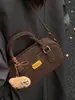Bolsas Retrô de Luxo Outono e Inverno Novas para Mulheres 2025 Bolsas de Mão para o Dia a Dia Bolsas Grandes Estilo Coreano Bolsa de Ombro Único Transversal