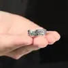 Anillo Vintage de la Osa Mayor para Hombre Anillo Abierto Sexy Moda Imitación Plata Tailandesa Anillo de Dedo Estrella