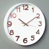 Reloj de Pared para el Hogar de 30CM Reloj Reloj de Pared Montado en Pared Reloj Creativo Reloj de Cuarzo Silencioso Reloj de Pared para Sala de Estar