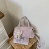 Bolso Boston Retro de Moda de Gran Capacidad para Mujer Bolso de Mano Nuevo Estilo Primavera 2026 Bolso Almohada Sencillo y Moderno