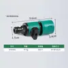 Lavado de autos al por mayor, pistola de agua para riego de jardines, accesorios para mangueras, válvula de manguera con interruptor, conector unidireccional, fabricante de aspersores de jardín