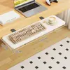 Placa de extensión de escritorio, expansor de escritorio de oficina plegable, extensión lateral, reposabrazos ensanchado, soporte para teclado