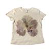 Camiseta básica retro estilo americano con estampado de Bud para mujer, cuello redondo, corte ajustado, adelgazante, combinable con todo, top corto tipo jersey para verano