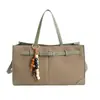 Comércio Exterior Retro Fosco Nova Bolsa de Ombro Único para o Outono e Inverno Bolsa de Camurça Bolsa Grande Feminina de Axila