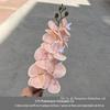 PU simulação Phalaenopsis casamento falso flor casamento arranjo de flores de alta qualidade orquídea decoração de casa simulação flor atacado
