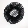 Touca de cabelo profissional coreana comissária de bordo enfermeira hotel banco criptografia comum rede de arame grosso rede fina bolso saco para cabeça completa rede grossa