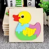 Bloques de Construcción de Rompecabezas Tridimensionales para Niños Pequeños, Bloques de Construcción de Madera para Bebés de 2-3-4 Años, Juguetes para Educación Temprana y Desarrollo Intelectual