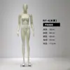 Maniquí de tienda de ropa, accesorios, soporte para escaparate femenino, soporte de maniquí estilo coreano, maniquí de medio cuerpo, modelo de ropa interior de cuerpo entero para mujer