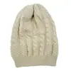 Otoño e Invierno Nuevo Aliexpress Venta Caliente Transfronteriza Gorro de Lana Trenzado Suéter Cálido Gorro de Punto Hip-Hop para Hombres y Mujeres