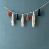 Amazon transfronterizo nuevo tejido a mano creativo fantasma de Halloween flor ambiente festivo adornos de pared