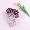Novos Clips de Papel Acrílicos Transparentes Criativos, Clipes Coloridos Fofos para Documentos, Provas, Livros e Decoração