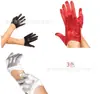 Amazon AliExpress Corto Medio Barra DS Escenario Actuación Fiesta Discoteca Medio Palma Guantes de Satén