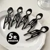 Pasador Pequeño de Pescado en Forma de U para el Trayecto Diario, Pasador de Gama Alta para Peinados de Moño Perezoso, Herramienta para Fijar el Cabello, Accesorio para el Cabello