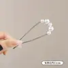 Grampo de Cabelo com Franja e Pérola Estilo Chinês Tradicional para Mulheres, Novo Acessório de Cabelo Estilo Chinês Hanfu Cheongsam, Ornamento de Cabelo Diário Estilo Antigo