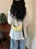 2026 Bolso de Lona Casual Sencillo Gran Capacidad Bolso Dumpling de Moda Bolso Cruzado para Mujer Bolso Cruzado de Lona Tipo Dumpling