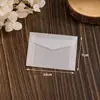 Sobre Transparente de Papel de Ácido Sulfúrico Estilo Occidental, Postal Artística Minimalista Estilo Europeo, Tarjeta de Invitación, Bolsa para Sobre de Invitación de Boda