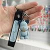 Llavero de oso violento de dibujos animados, accesorios, llavero de coche para pareja, colgante, adornos para bolso, pequeños regalos creativos, venta al por mayor