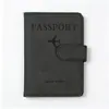 Set de etiqueta para equipaje y porta pasaporte, funda para pasaporte, organizador de documentos