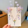 Accesorios para el Cabello de la Dinastía Han para Niñas, Tocado de Estilo Antiguo, Nueva Cadena para la Frente Chinoiserie, Borla de Princesa Súper Hada, Accesorios para el Cabello para Niños
