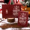 Cartões de Boas Festas, Cartolina Criativa de Natal, Cartões de Agradecimento Transfronteiriços, Cartões de Presente Manuscritos para a Véspera de Natal, Sensação de Alto Nível