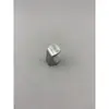 Popular Liga de Zinco Moderno Simples Níquel Escovado Sólido Furo Único Redondo Puxador de Porta de Armário Gaveta Puxador de Instalação de Porta de Guarda-roupa