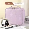Estuche de Maquillaje Transfronterizo con Espejo, Estuche de Maquillaje Minimalista Urbano para Maquilladores al por Mayor, Estuche de Maquillaje de Lujo Ligero de Gama Alta con Espejo y Luz