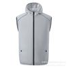 Roupas com Ventilador de Novo Modelo Transfronteiriças, Colete Refrigerado a Ar Condicionado, Roupas de Proteção Solar para Exterior, Roupas com Ventilador para Canteiros de Obras de Verão, Modelos Masculinos e Femininos