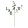 Suministro Transfronterizo de Plantas Verdes Artificiales, Hojas Doradas, Hojas de Eucalipto, Adornos de Plantas Verdes de Eucalipto, Decoraciones de Boda, Adornos Florales