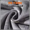 Calça de veludo cotelê com elástico outono e inverno masculina versátil forrada com fleece quente perna larga calça casual da moda coreana
